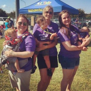 Rockin moms at the 2016 Down syndrome Buddy Walk
